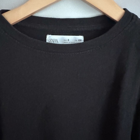 Zara kids basic t-shirt size 7 - Picture 3 of 3